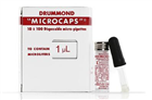 Drummond Microcaps®微量点样毛细管